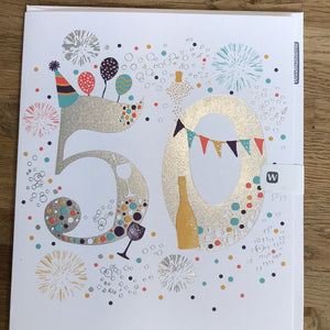 50th Birthday Card