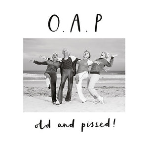 O.A.P Birthday Card