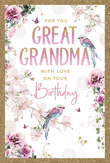 Great Grandma Birthday Card