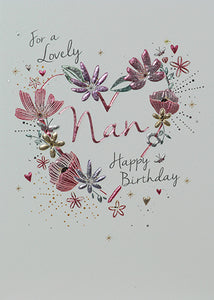 Nan Birthday Card