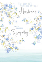 Load image into Gallery viewer, Husband Sympathy Card
