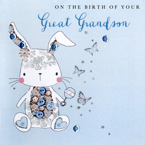 Baby Great Grandson Card