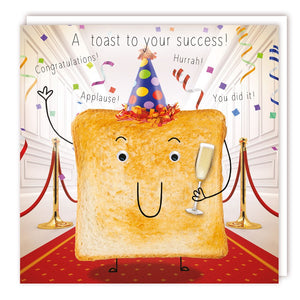 Congratulations Toast Card