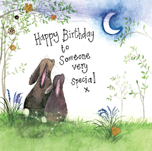 Someone Special Rabbit Birthday Card