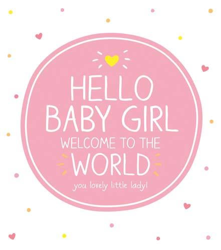 Baby Girl Card