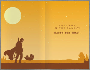 Star Wars Yoda Son Birthday Card