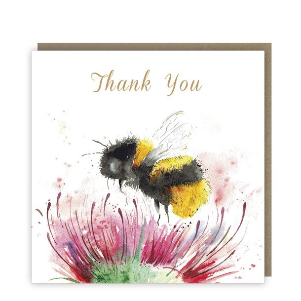 Bee Thank You Cards (Pack of 5)