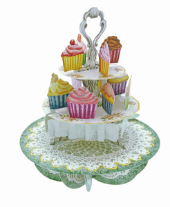 Cake Pirouette 3D Card