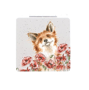 Fox Compact Mirror by Wrendale Designs