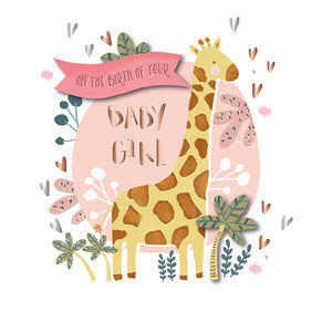 Baby Girl Card