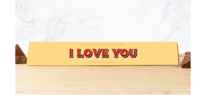 I Love You Personalised Toblerone