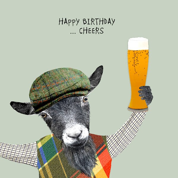 Cheers Birthday Card