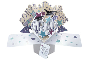 3D Pop Up Graduation Card