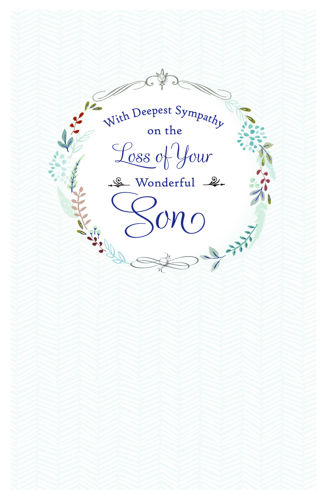 Loss of Your Son Sympathy Card