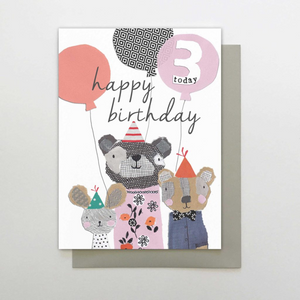 3rd Birthday Card