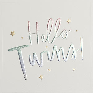 Hello Twins Card