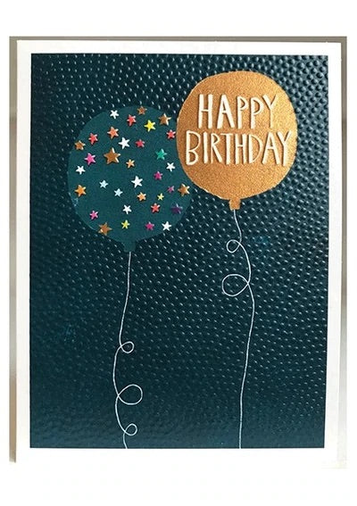 Birthday Balloons Card