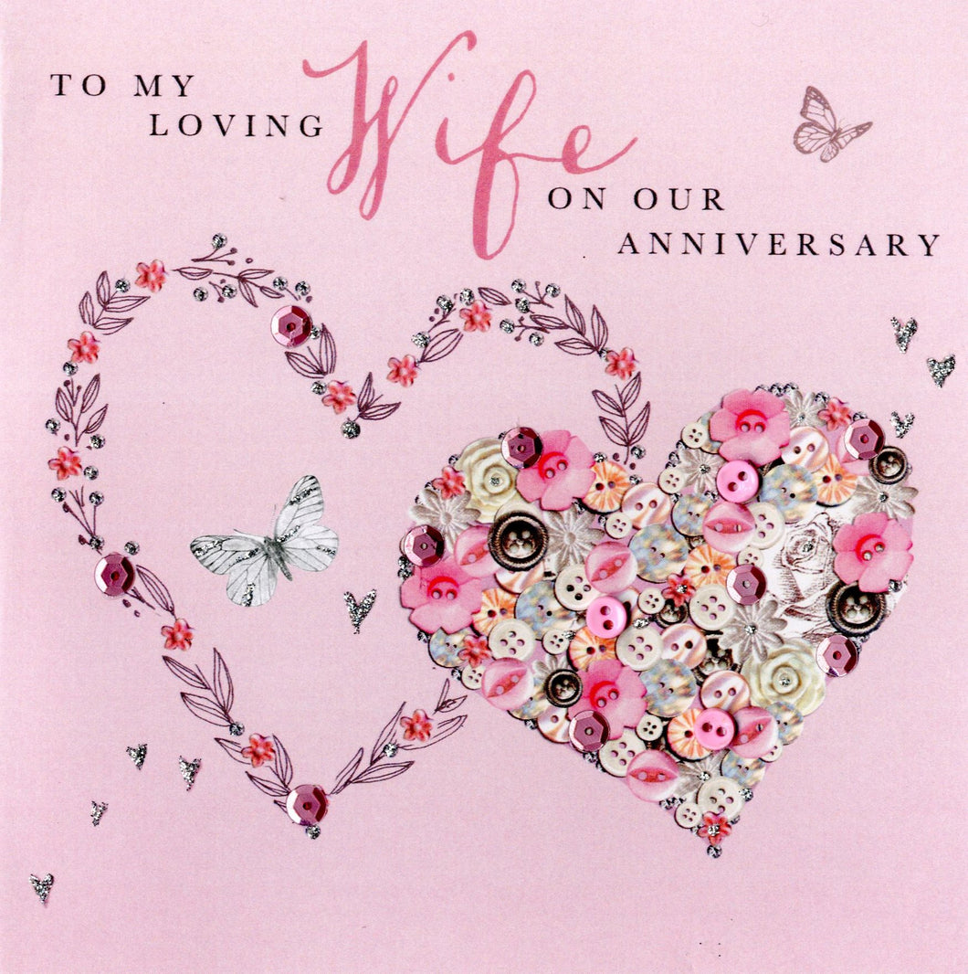 Wife Anniversary Card