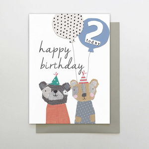 2nd Birthday Card