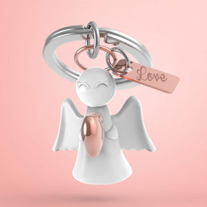 Love Angel Keyring