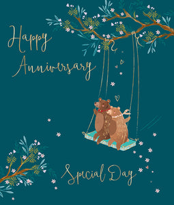 Bear Anniversary Card