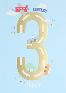 3rd Birthday Card