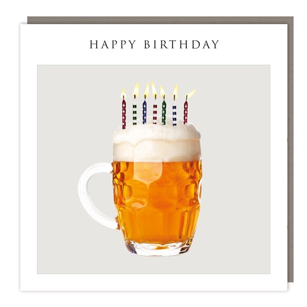 Beer Birthday Card