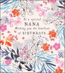 Nana Birthday Card