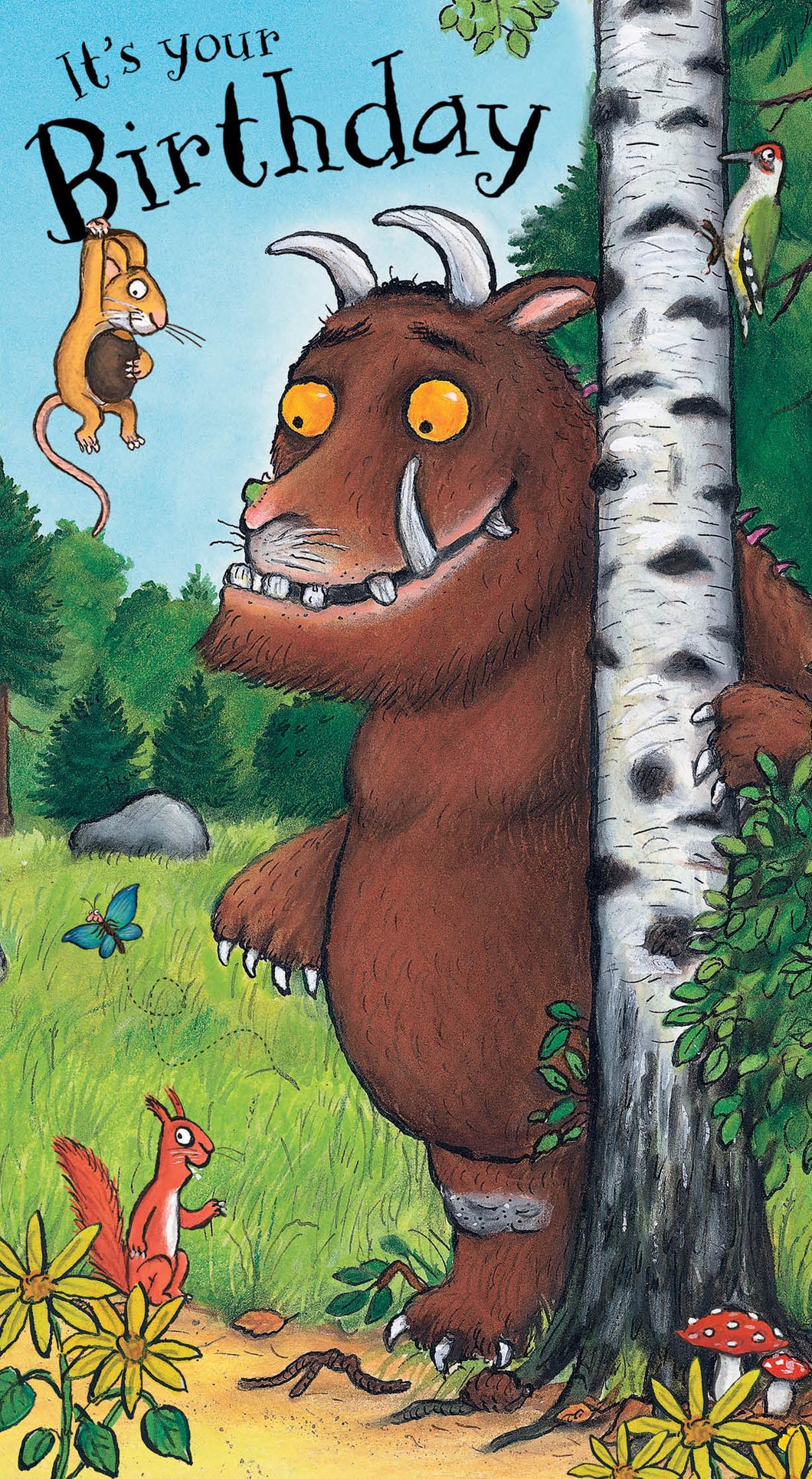 Gruffalo Birthday Card