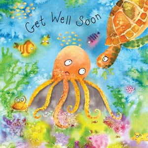 Octopus Get Well Card