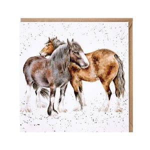 Horse Blank Card by Wrendale Designs