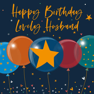 Husband Birthday Card