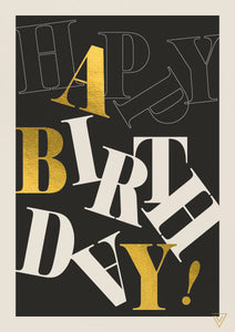 Birthday Letters Card