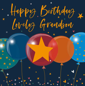 Grandson Birthday Card