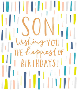 Son Birthday Card