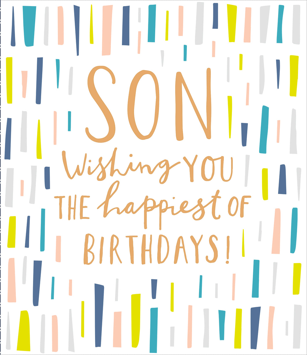 Son Birthday Card