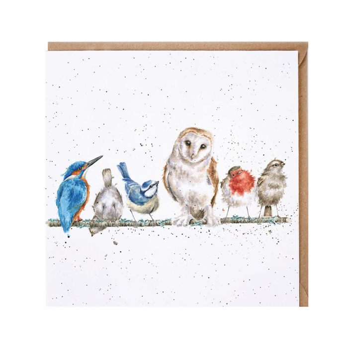 Birds Blank Card by Wrendale Designs