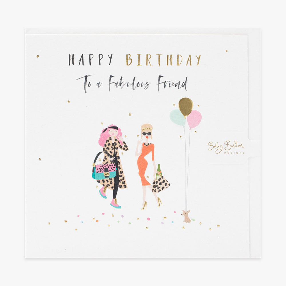 Fabulous Friend Birthday Card