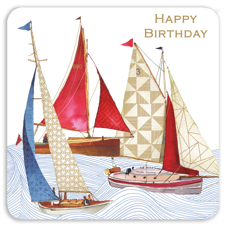 Boat Birthday Card