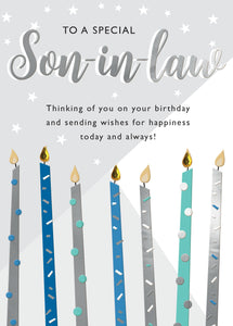 Son-in-Law Birthday Card