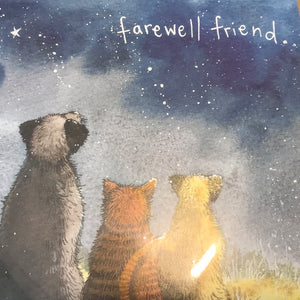 Farewell Friend Card