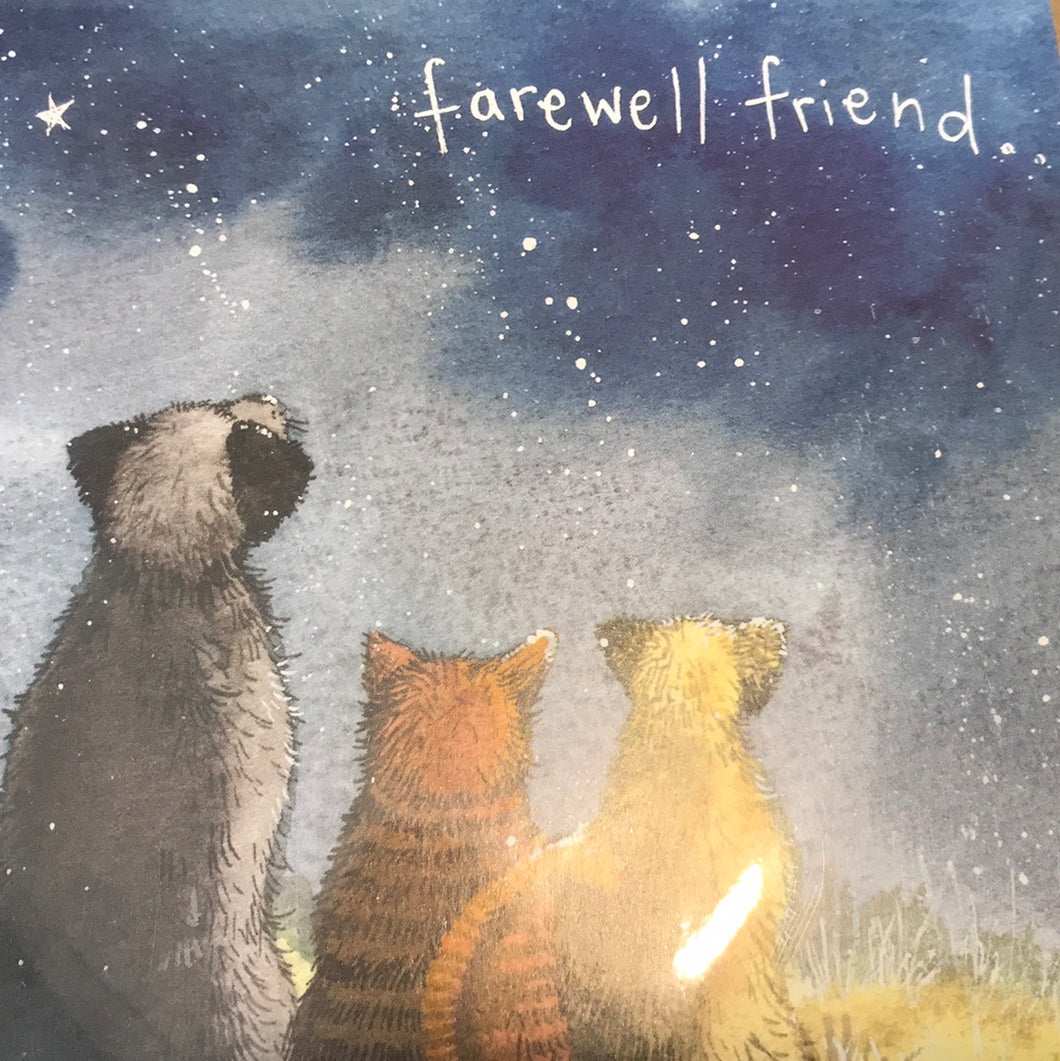 Farewell Friend Card