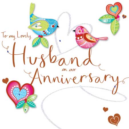 Husband Anniversary Card