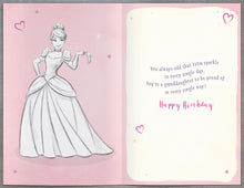 Load image into Gallery viewer, Disney Princess Granddaughter Birthday Card
