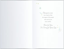 Load image into Gallery viewer, Loss of Your Son Sympathy Card
