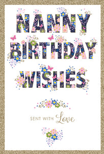 Nanny Birthday Card