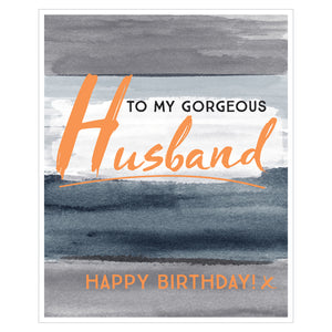 Husband Birthday Card