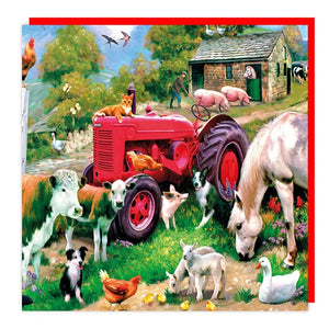 Farmyard Blank Lenticular 3D Card