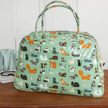 Load image into Gallery viewer, Nine Lives Cat Weekend Bag
