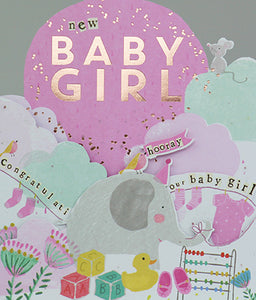 Baby Girl Card